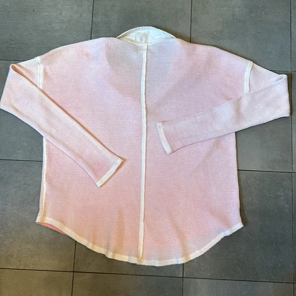 We The Free Long Sleeve Thermal Shirt with Collar - Picture 10 of 10